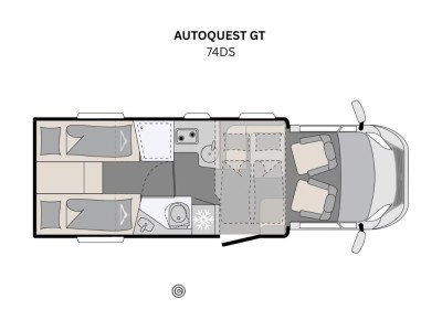 Elddis Autoquest GT 74DS 2027 (Trade) image 11