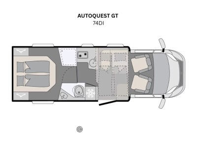 Elddis Autoquest GT 74DI 2027 (Trade) image 10