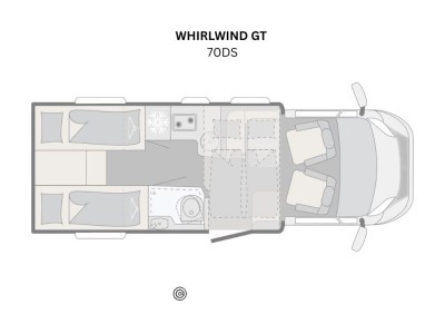 Elddis Whirlwind GT 70DS 2027 (Trade) image 11