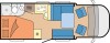 New Aura OnTour T 700 F 2027 motorhome Image